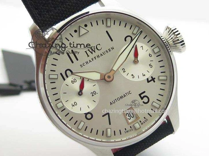 MIROTIME 0310 Big Pilot Real PR IW500432 DFB Limited Edition ZF 1:1 Best Edition On Black Nylon Strap A Fashionable 7276